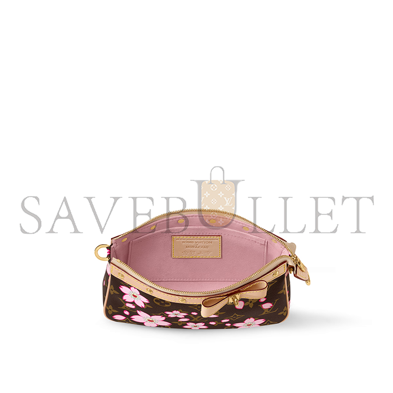 LOUIS VUITTON MURAKAMI LV × TM POCHETTE ACCESSORY M13666 (22*13*4cm)